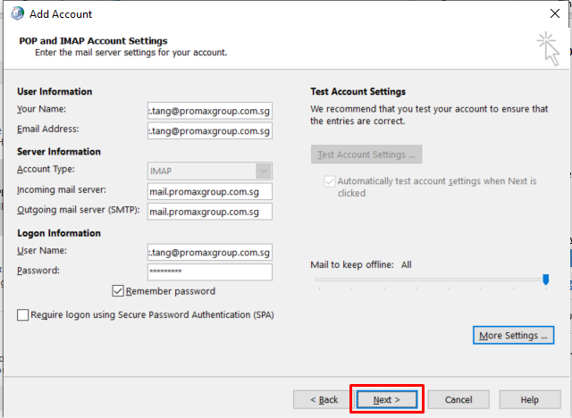 Graphical user interface, text, application, emailDescription automatically generated